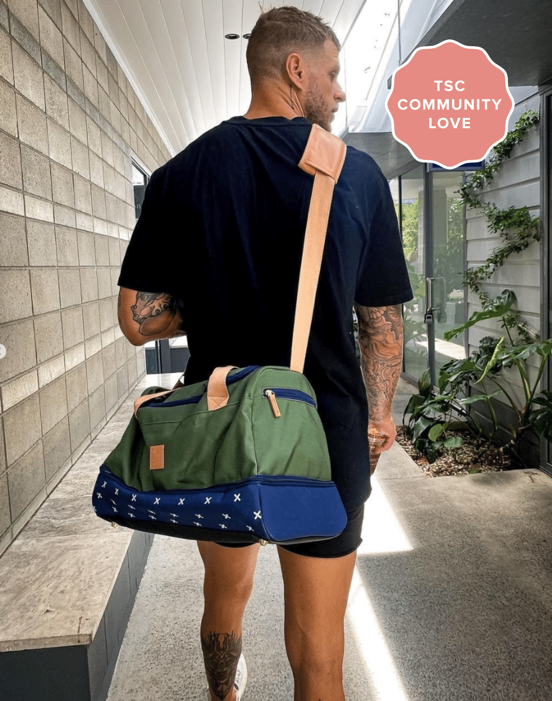 Holdall backpack best sale