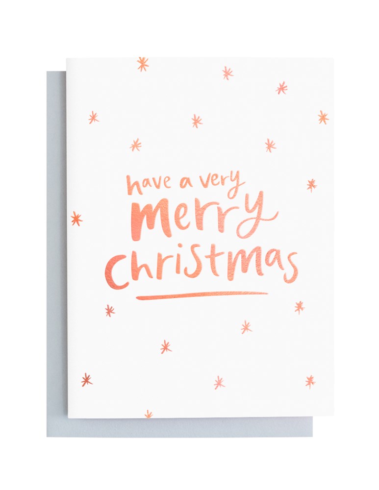 Merry Christmas Greeting Card