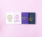 Thinking of you foiled greeting card | Blushing Confetti