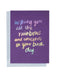 Rainbows and Unicorns Greeting Card | Blushing Confetti