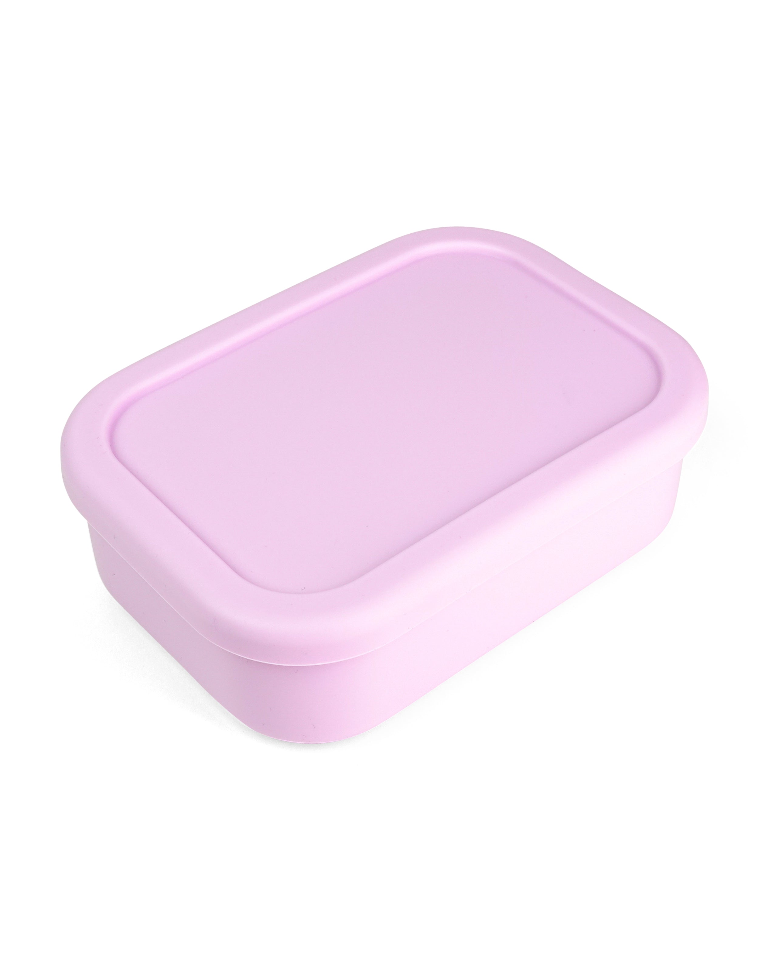 Lilac Silicone Lunch Box
