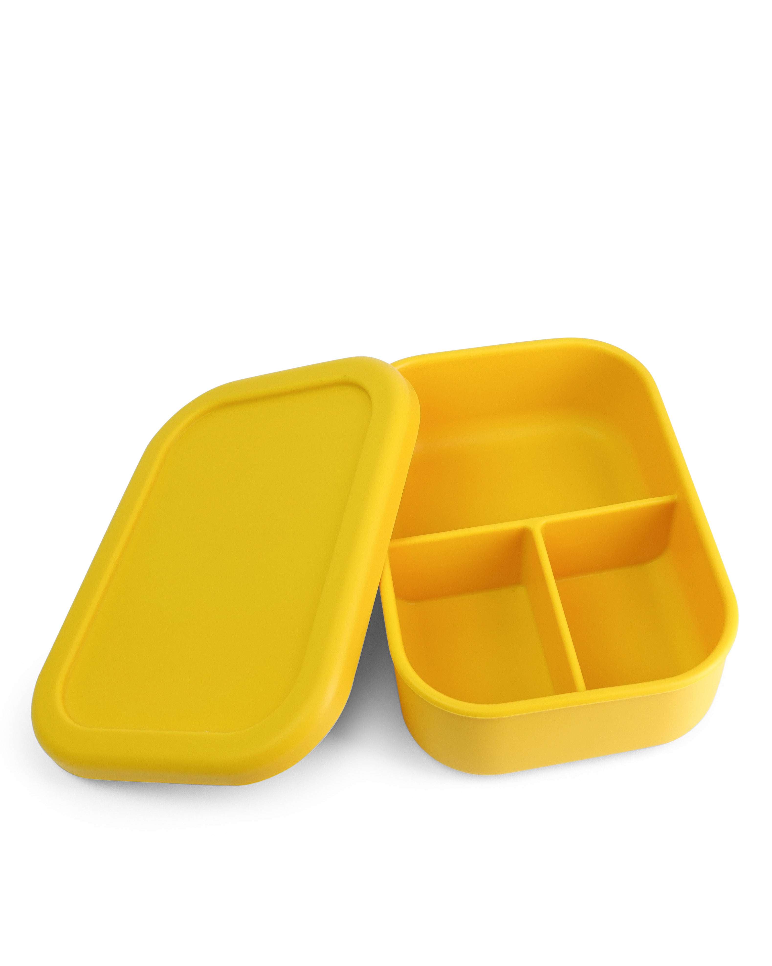 Mustard Silicone Bento Lunch Box
