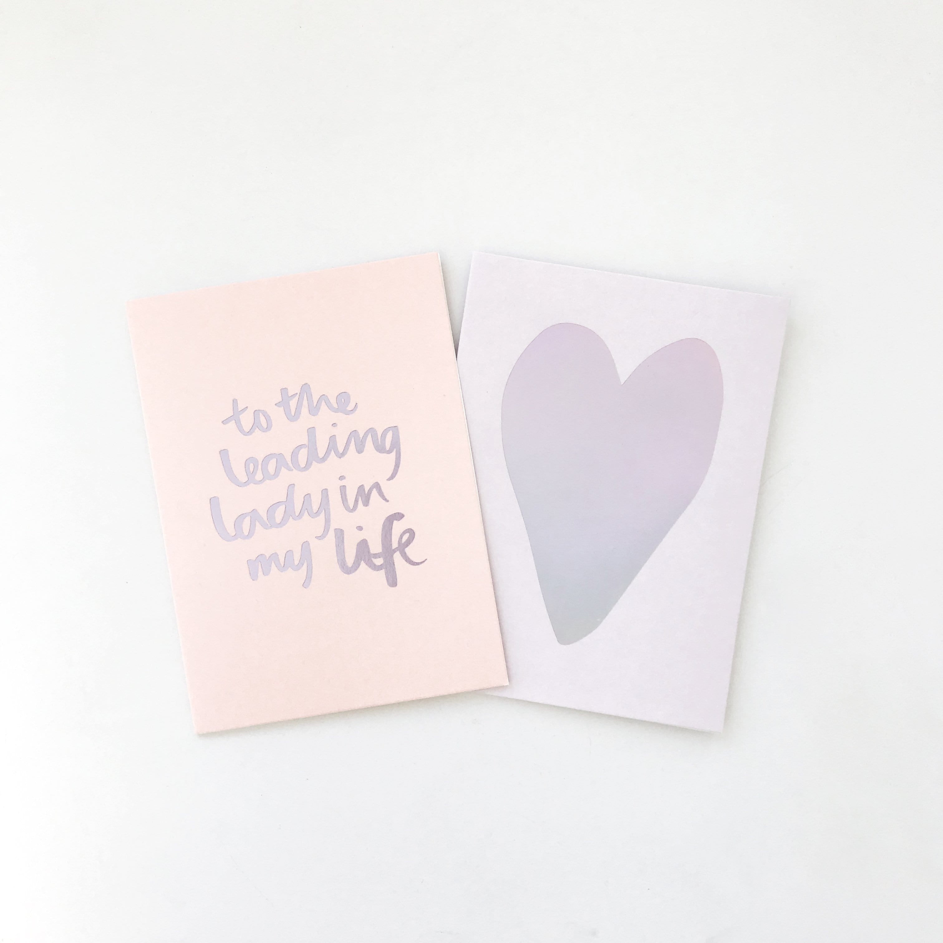 Leading Lady Greeting Card