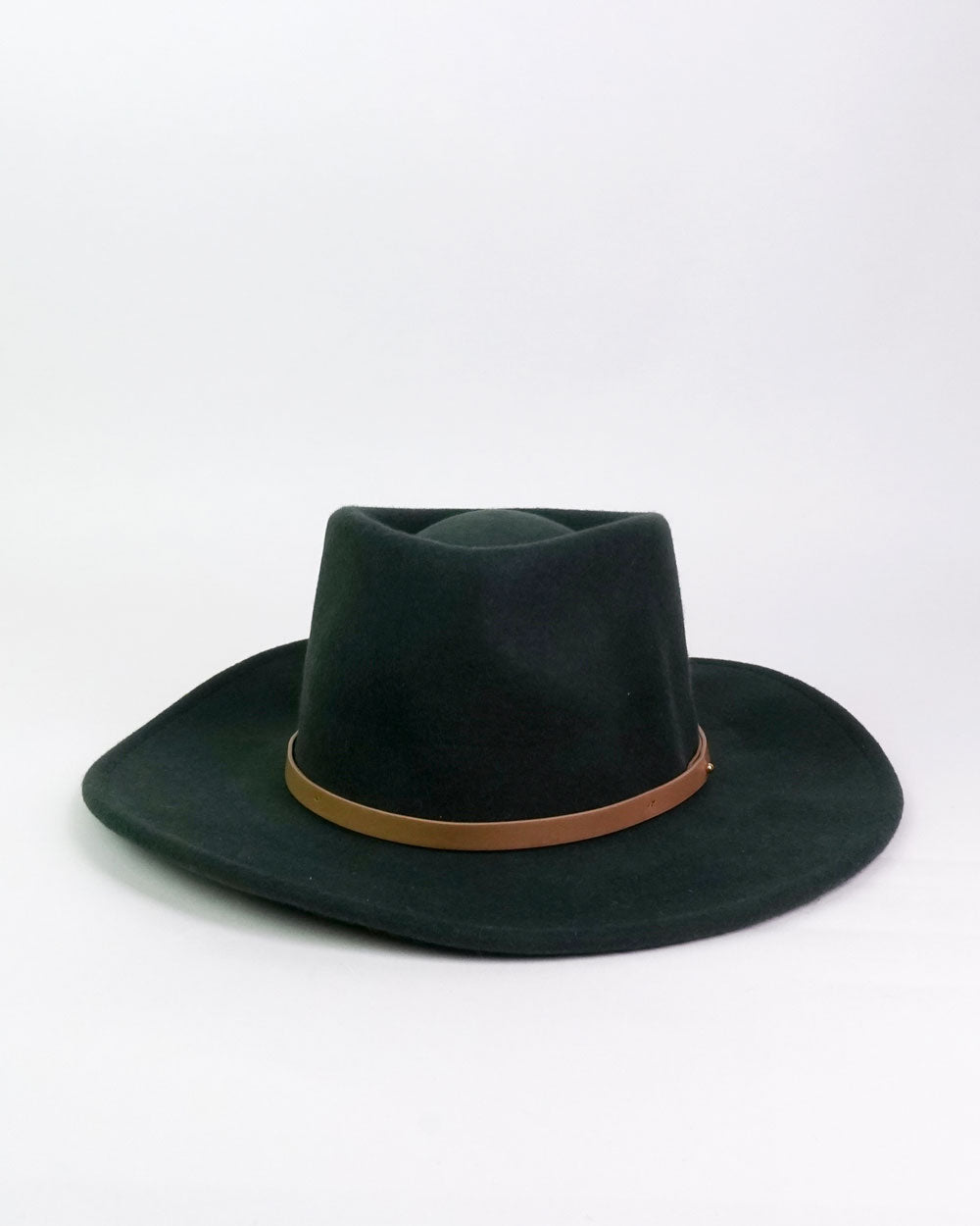 Carmen Wool Felt Hat - Green
