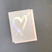 Cross my Heart Greeting Card | Blushing Confetti