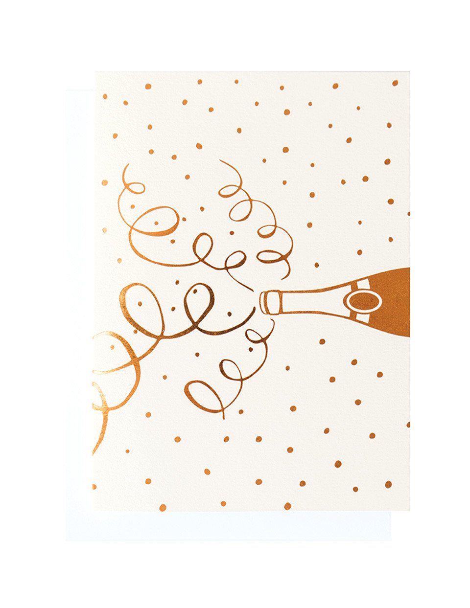 Pop the Champagne Greeting Card | Blushing Confetti