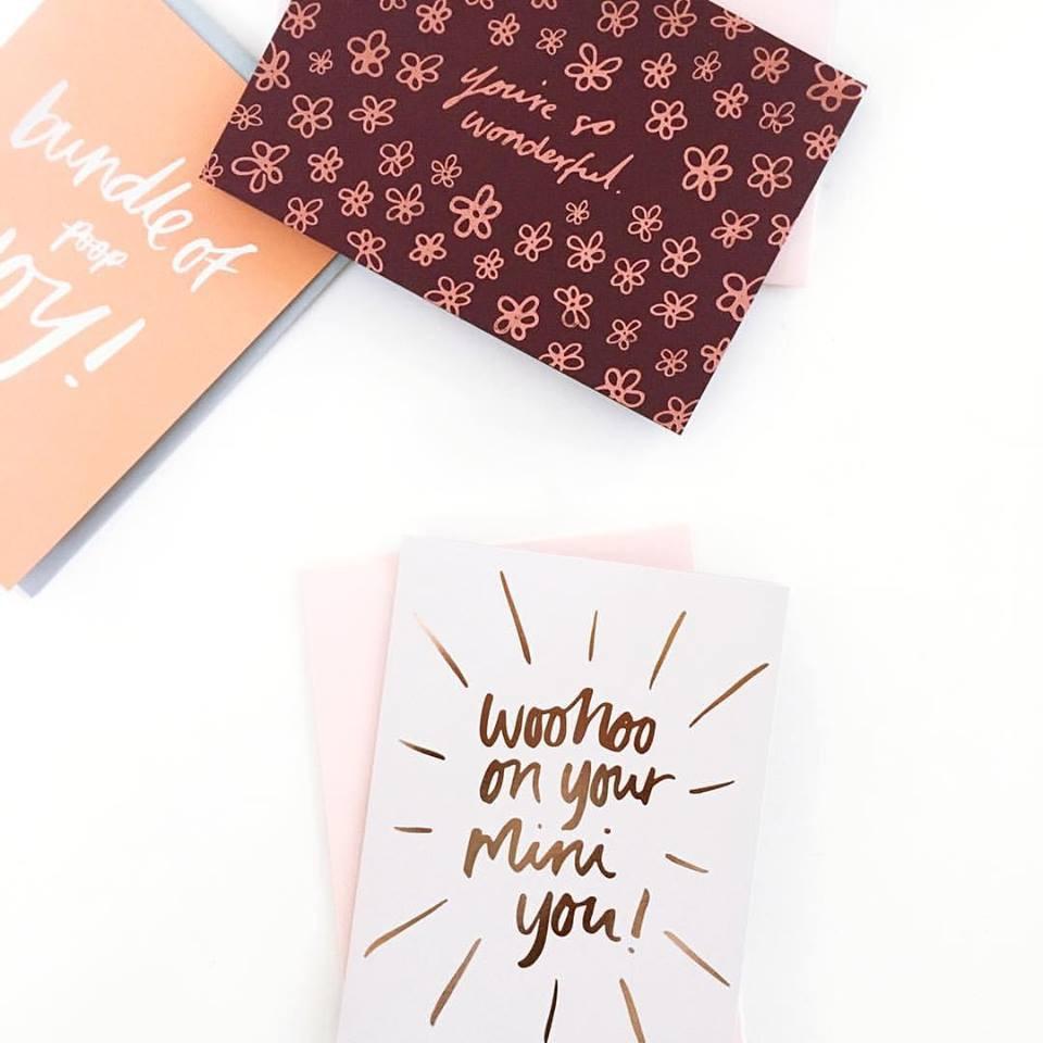 WooHoo on your mini You Greeting Card | Blushing Confetti